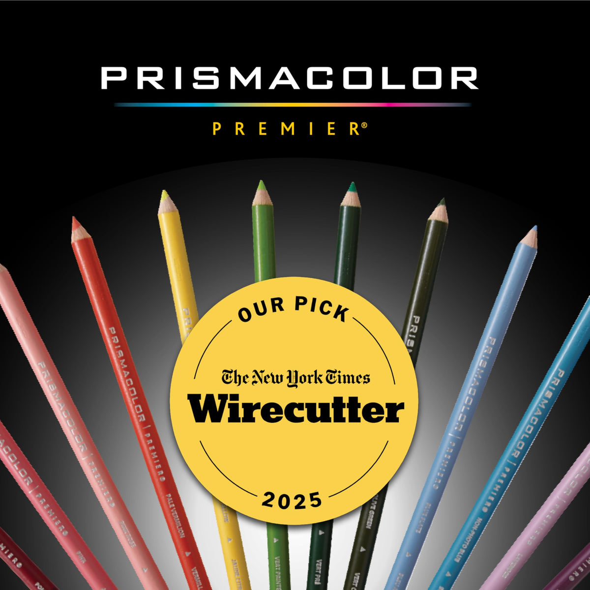 Large Prismacolor Premier Colored Pencils, Soft Core, Assorted Colors