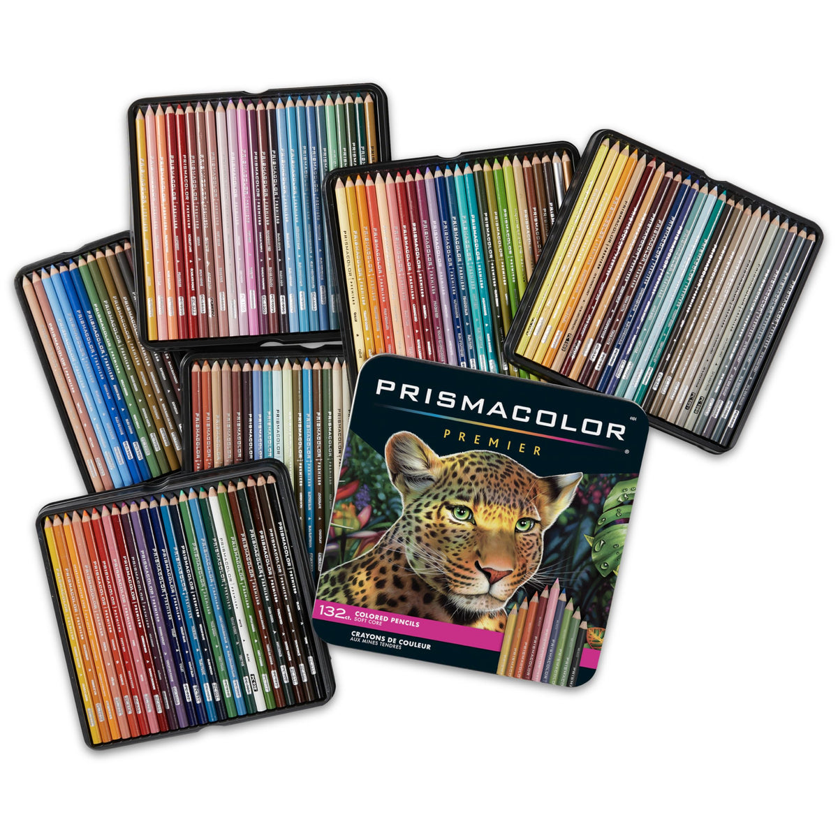 Large Prismacolor Premier Colored Pencils, Soft Core, Assorted Colors