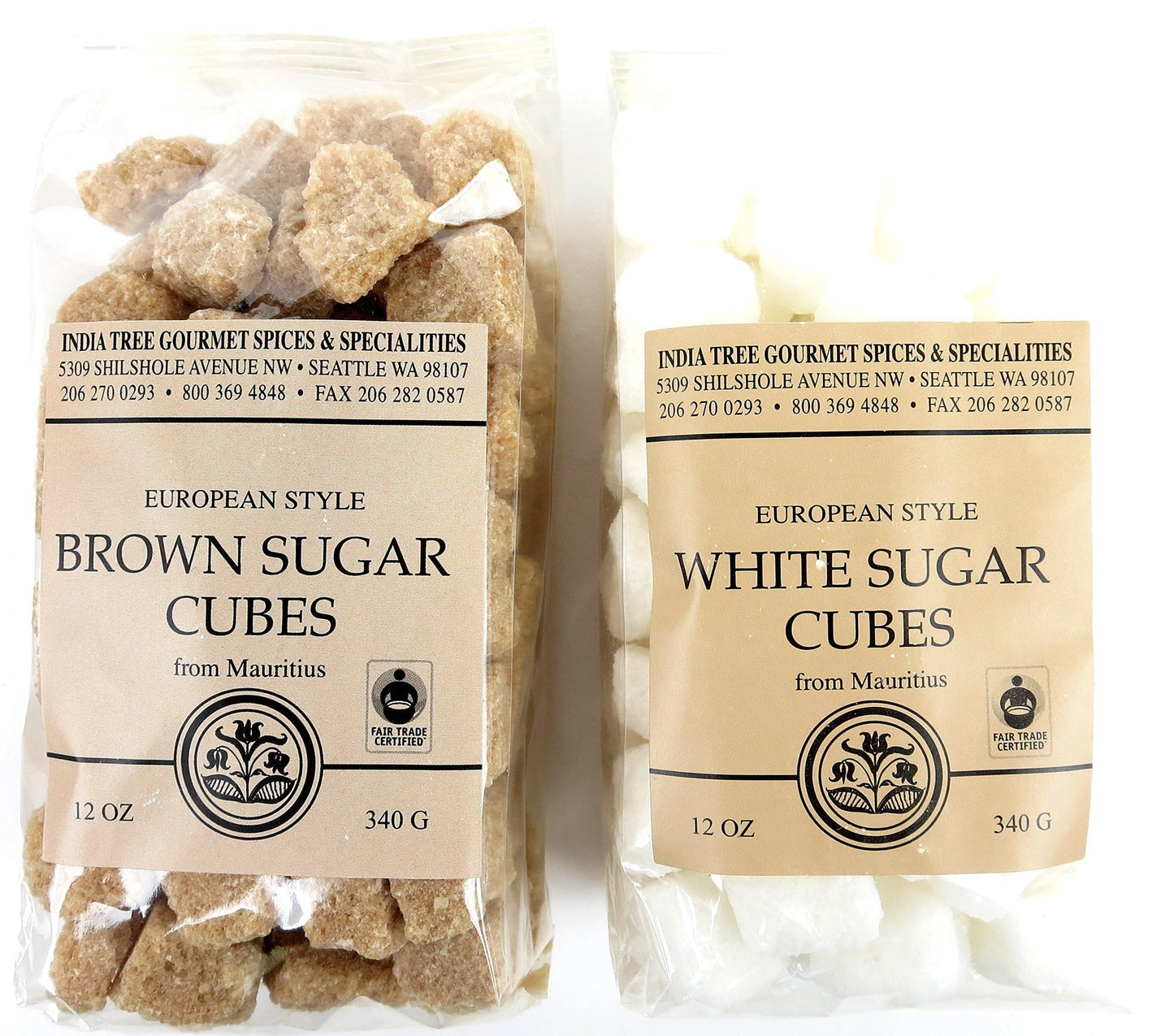 White Sugar Cubes Pure Cane Non-GMO Raw Sweetener