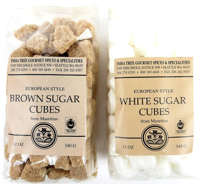 White Sugar Cubes Pure Cane Non-GMO Raw Sweetener