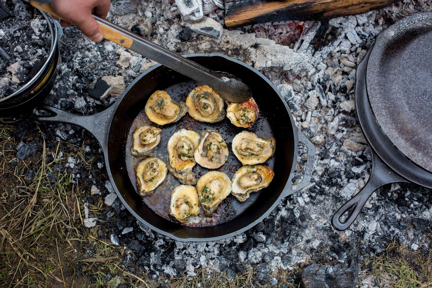 Lodge Pre-Seasoned Cast Iron Skillet Set, 8, 10.25 and 12 Inches