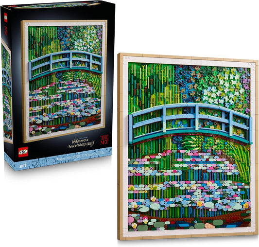 LEGO Art Claude Monet – Bridge Over a Pond of Water Lilies