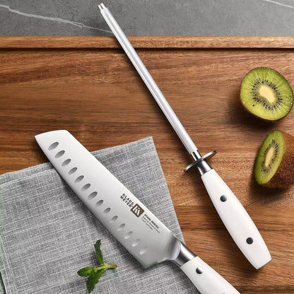 Klaus Meyer Stahl 19-Piece German Steel Kitchen Knife Block Set (Black) | Premium Knife Set, Long-Lasting Sharpness, Versatile Knife Choices, Space-Saving Block, Ideal For Food Prep & Large Gathering