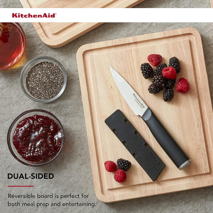 KitchenAid Rubberwood Cutting Board 8-inch x 10-Inch