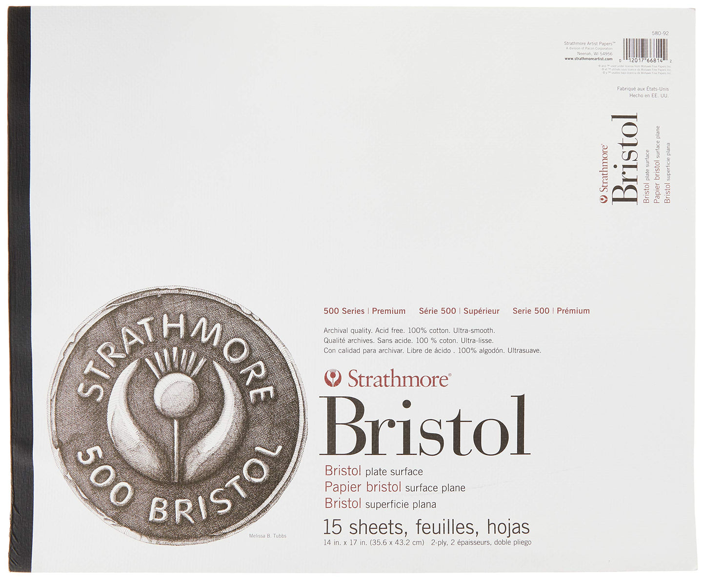Strathmore 500 Series Bristol | 2-Ply | 15 Sheets