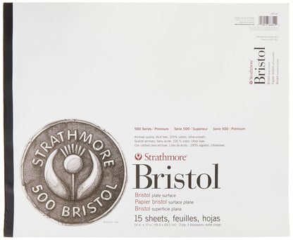 Strathmore 500 Series Bristol | 2-Ply | 15 Sheets