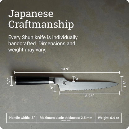 Shun Classic 8.25" Offset Bread Knife