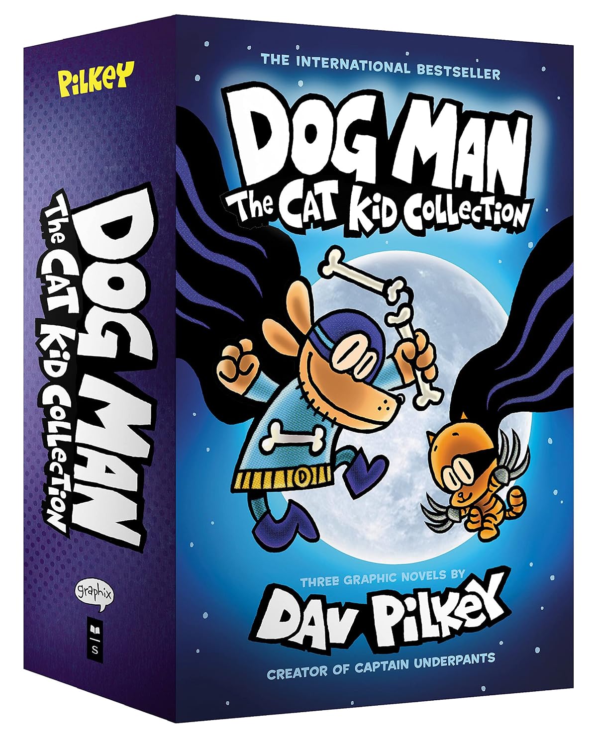 Dog Man: The Cat Kid Collection: From the Creator of Captain Underpants (Dog Man #4-6 Box Set)
