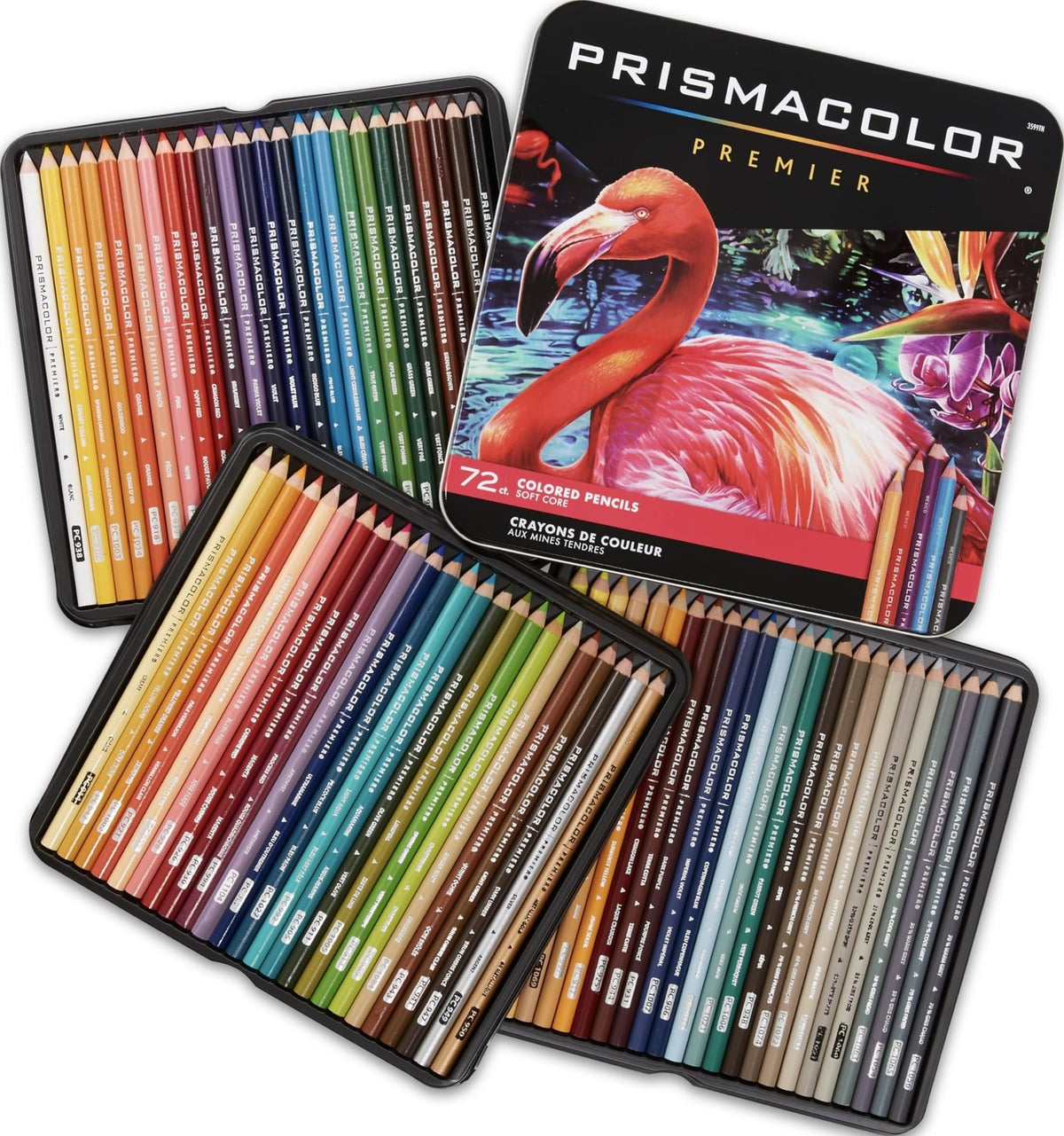 Large Prismacolor Premier Colored Pencils, Soft Core, Assorted Colors