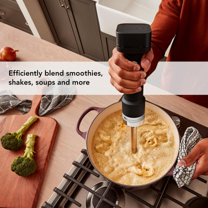 KitchenAid Go Cordless Hand Blender - battery included, KHBRV71, Porcelain White