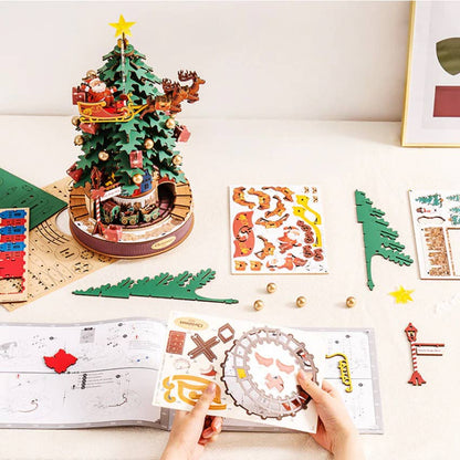 Christmas Melody Tree Rolife  Music Dreamer DIY Wooden
