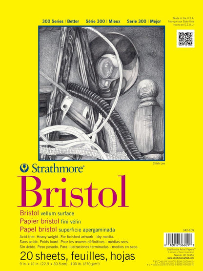 Strathmore 300 Series Bristol Paper Pad