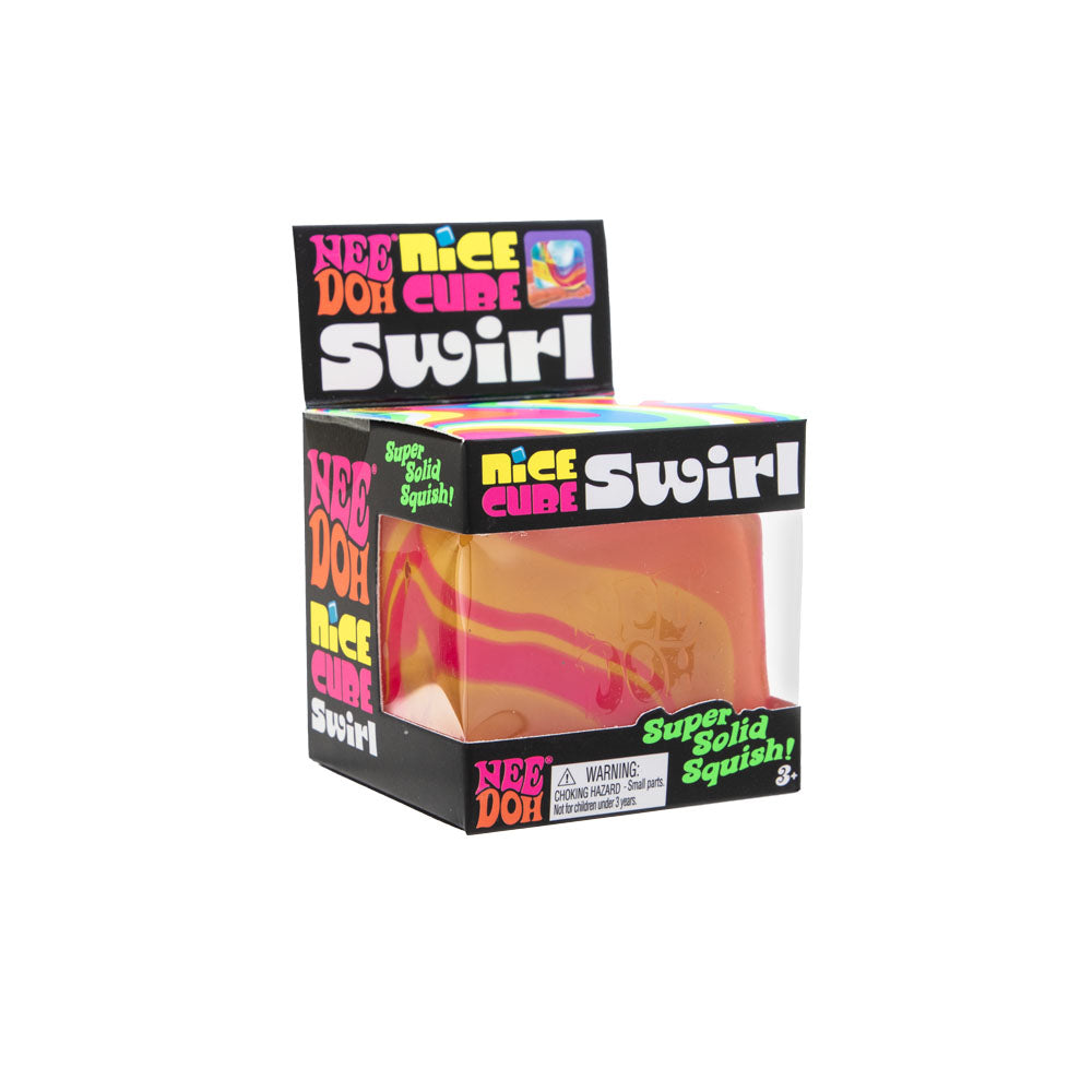 Nee Doh Nice Cube Swirl Stress Toy