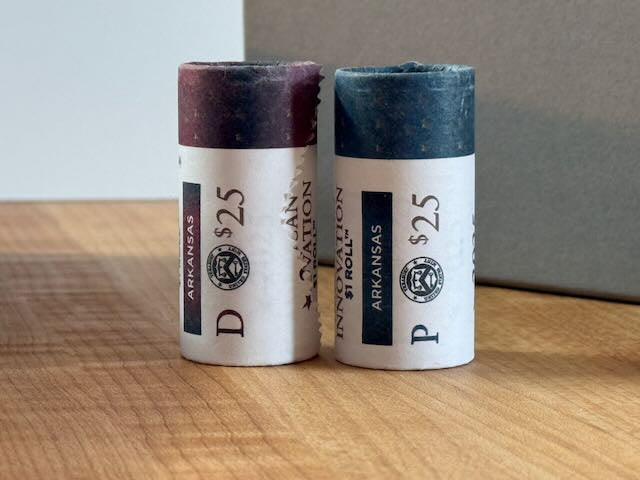 US $1 Coin Rolls | 25 Coins per Roll