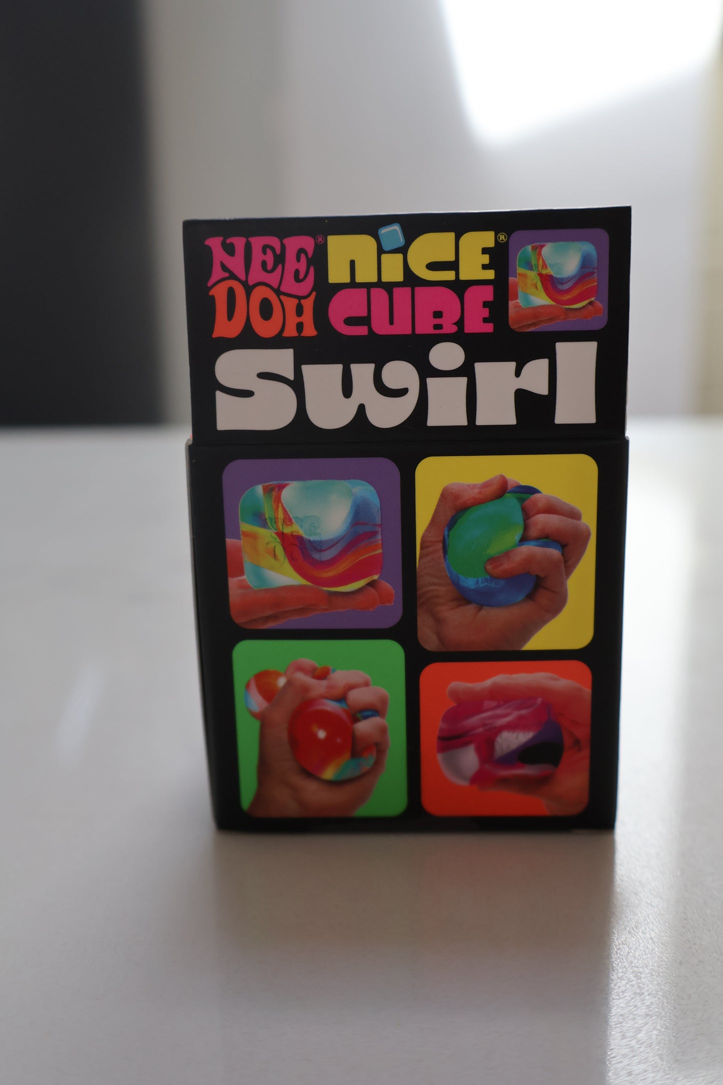 Nee Doh Nice Cube Swirl Stress Toy