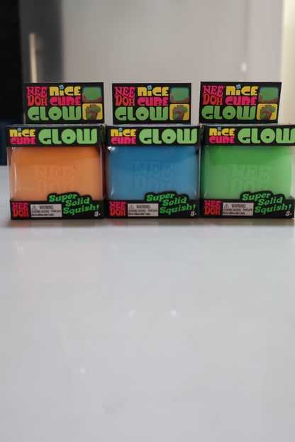Nee-Doh Nice Cube Glow