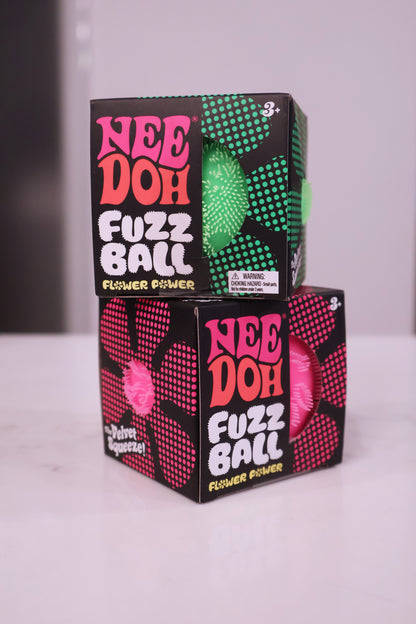 Nee-Doh Fuzz Ball Wonder Squishy | Fuzzy Color-Wave Sensory