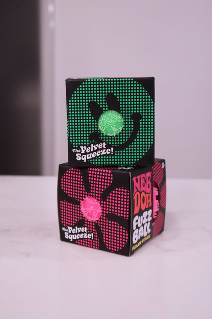 Nee-Doh Fuzz Ball Wonder Squishy | Fuzzy Color-Wave Sensory