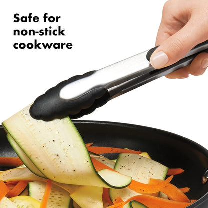 OXO Good Grips 12-Inch Tongs With Nylon Heads
