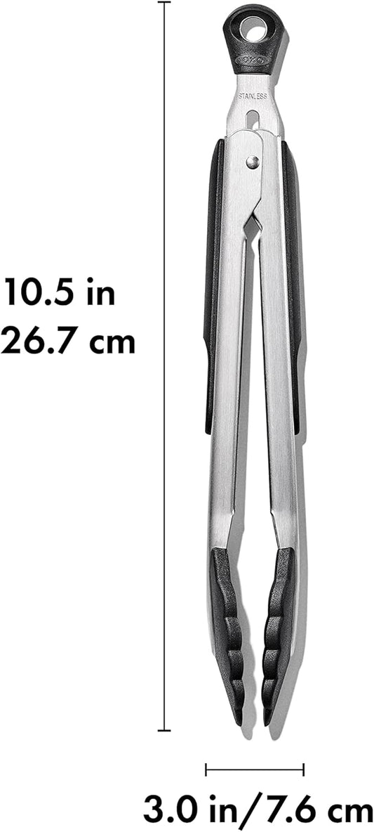 OXO Good Grips 9-Inch Tongs with Silicone Heads