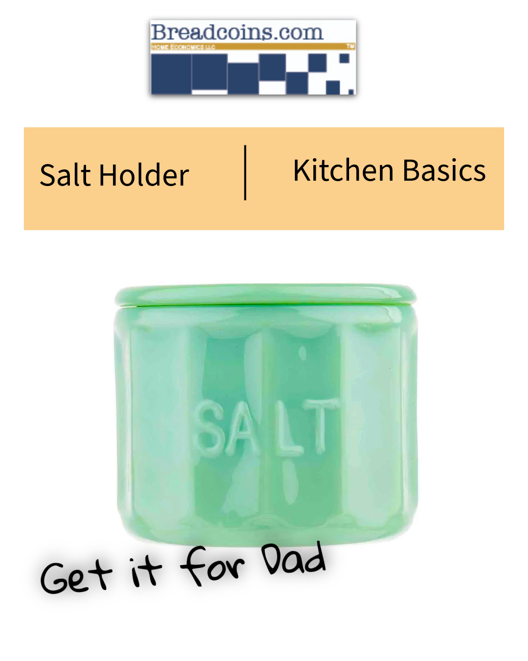 Glass Collection Salt Cellar With Lid