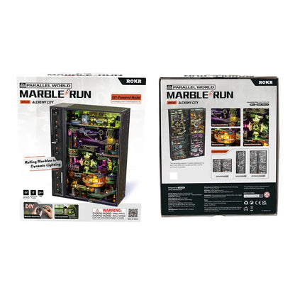 MR04S ROKR Alchemy City Marble Run Mechanical 3D Puzzle