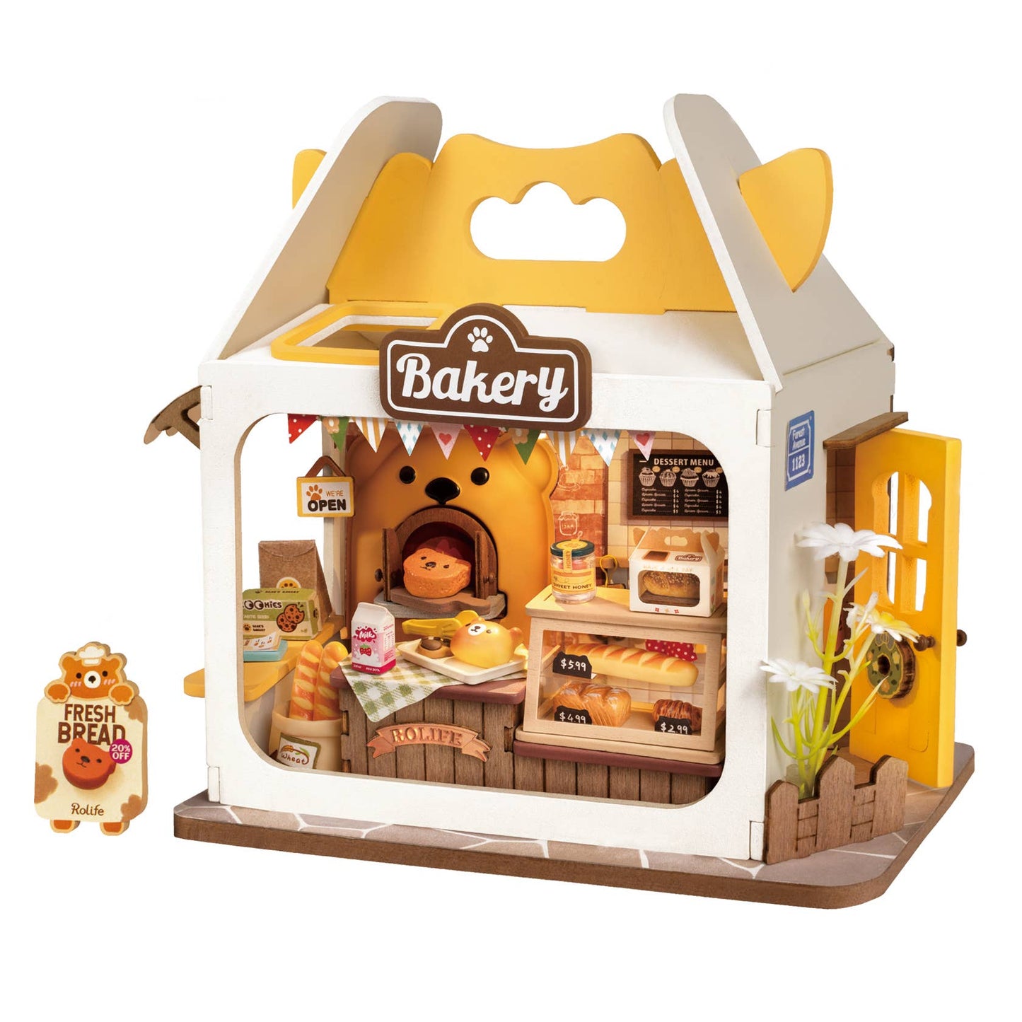 Teddy's Breadbox ROBOTIM Rolife DIY Miniature House