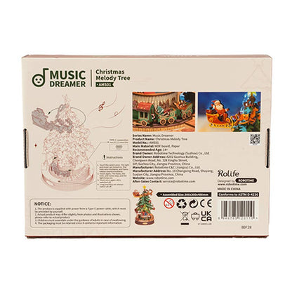 Christmas Melody Tree Rolife  Music Dreamer DIY Wooden