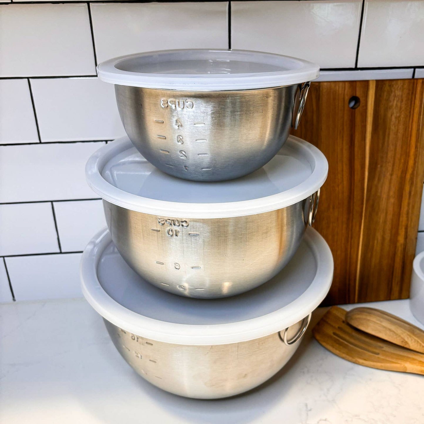 Mixing Bowls with Lids