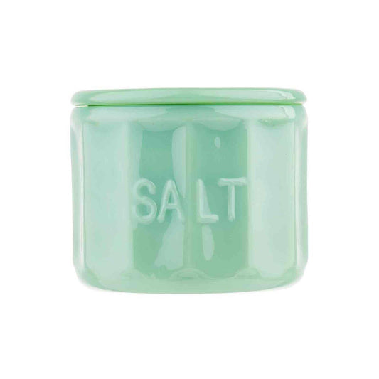 Glass Collection Salt Cellar With Lid