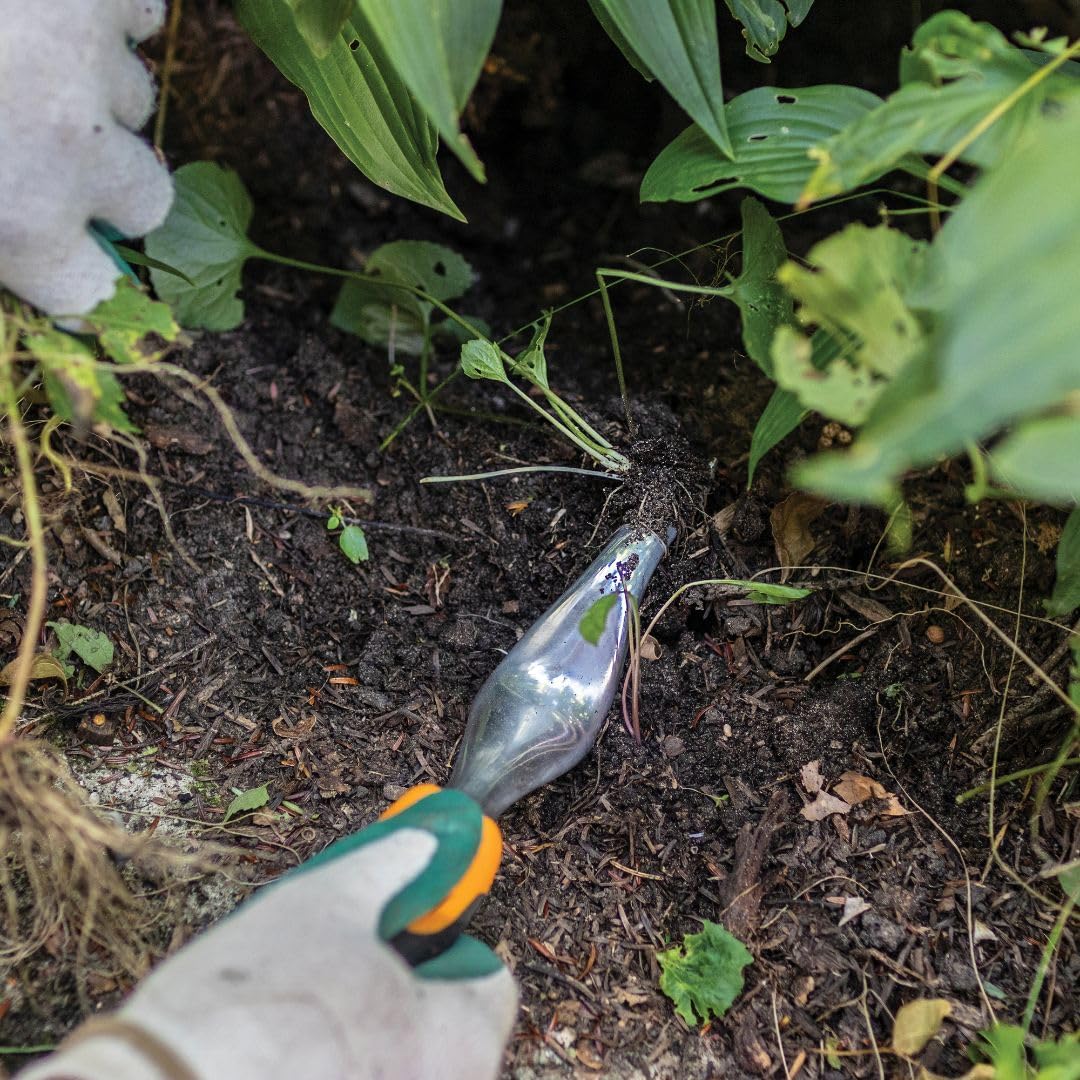 Fiskars 3-in-1 Garden Tool Set, Polished Cast-Aluminum Heads for Rust Resistance, Heavy-Duty Trowel, Transplanter & Cultivator for Digging and Planting, Non-Slip SoftGrip Handles Reduce Fatigue