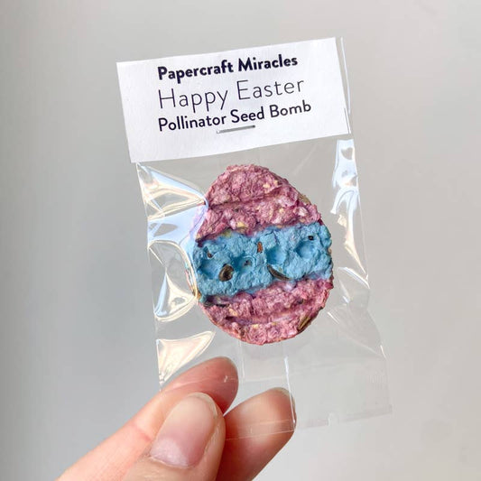 Easter Egg Seed Bomb
