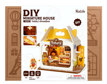 Teddy's Breadbox ROBOTIM Rolife DIY Miniature House