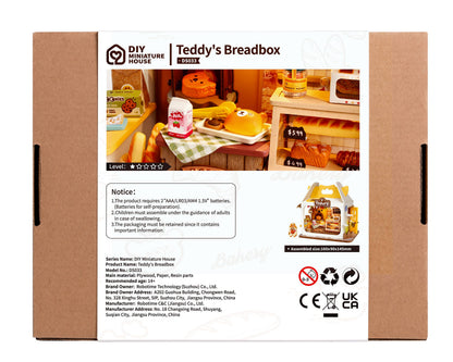 Teddy's Breadbox ROBOTIM Rolife DIY Miniature House