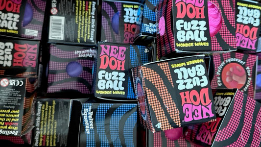 Nee-Doh Fuzz Ball Wonder Waves | Fuzzy Color-Wave Sensory
