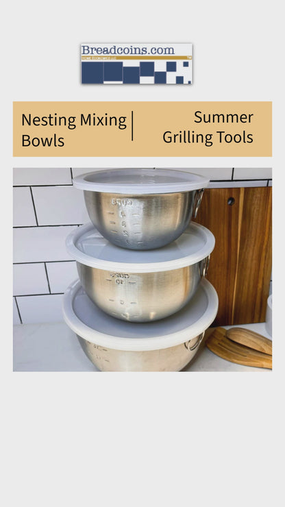 Mixing Bowls with Lids
