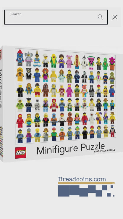 LEGO Minifigure 1000 | Piece Jigsaw Puzzle