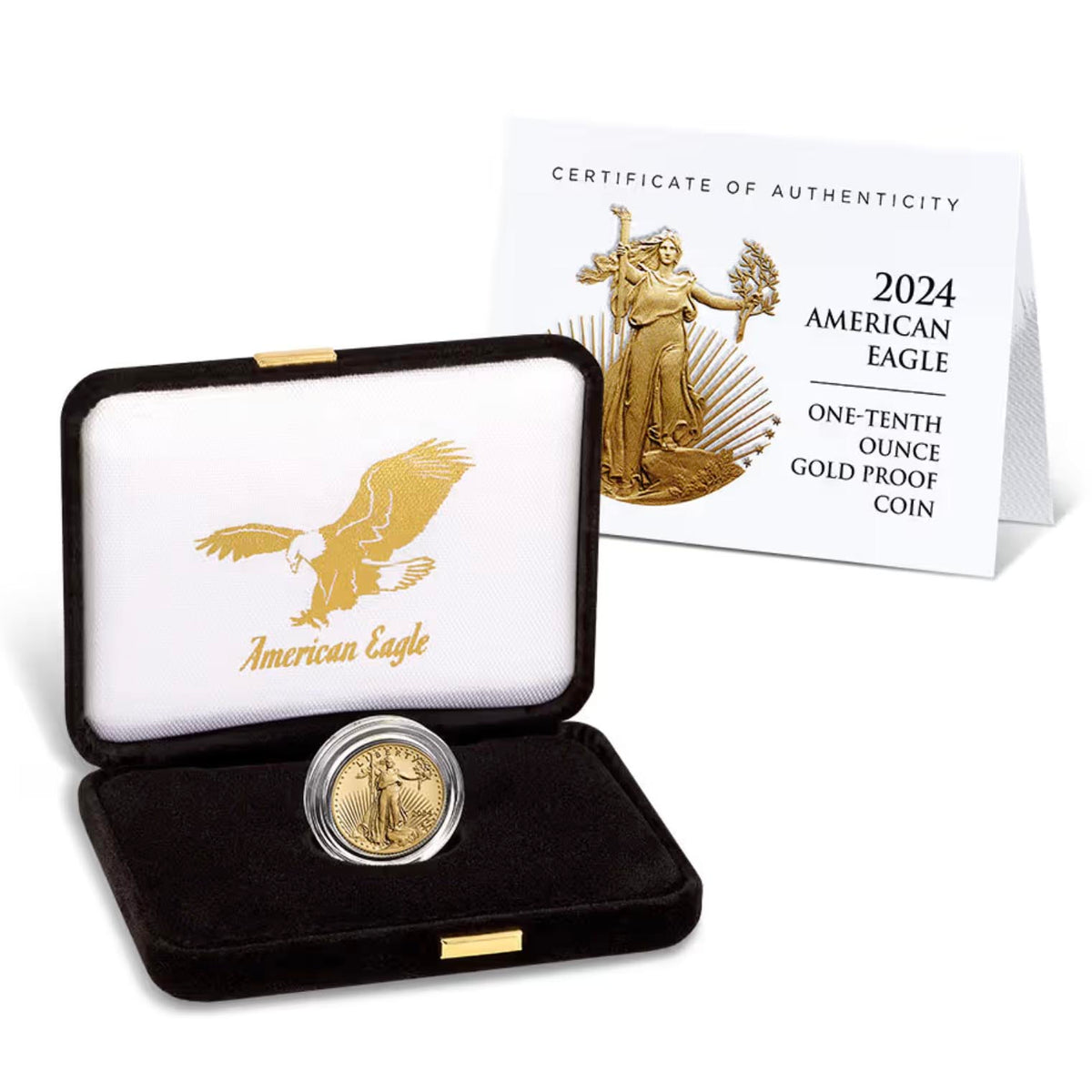 American Gold Eagle | Proof & Bullion | 1/10 oz.