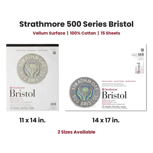 Strathmore 500 Series Bristol | 2-Ply | 15 Sheets
